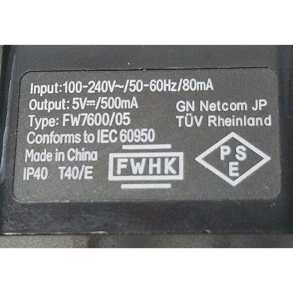 JABRA OEM Micro USB Cable Plug Power 47" Cord Charge Data Sync Wire Headsets GUC - Picture 4 of 10